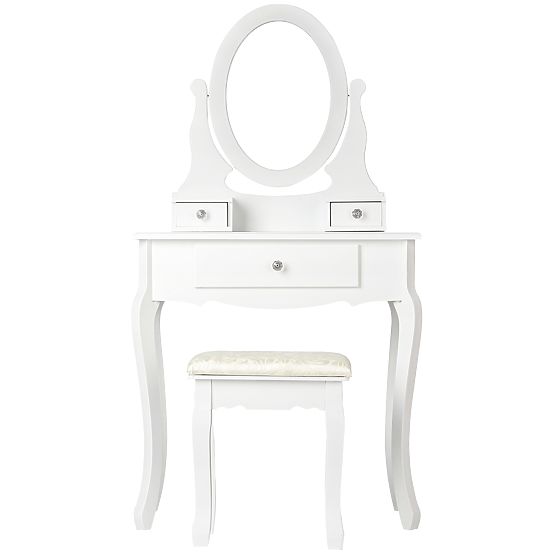 Dressing table with Classic stool