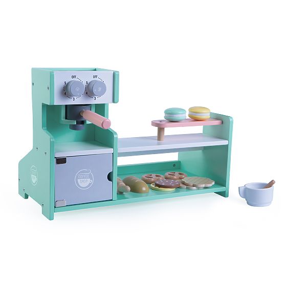 Wooden Kitchen Cafe Shop Confectionery ECOTOYS