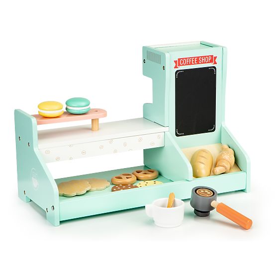Wooden Kitchen Cafe Shop Confectionery ECOTOYS