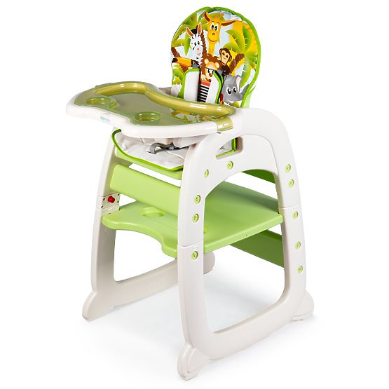 Eating small chair 2v1 - green