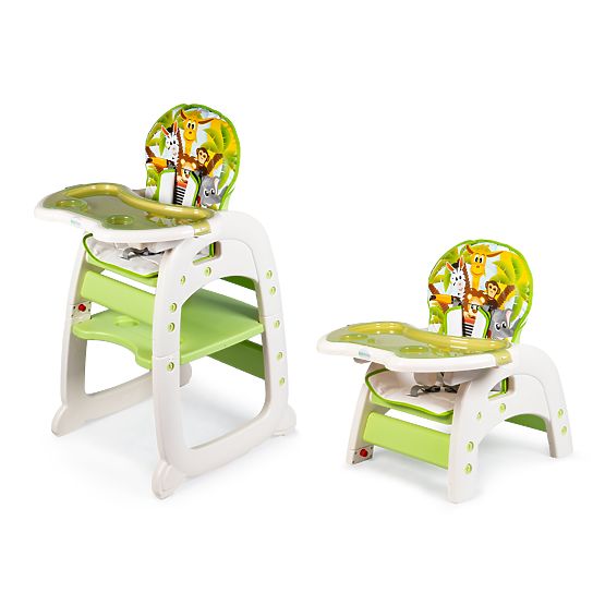 Eating small chair 2v1 - green
