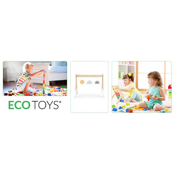 Ecotoys wooden trapeze