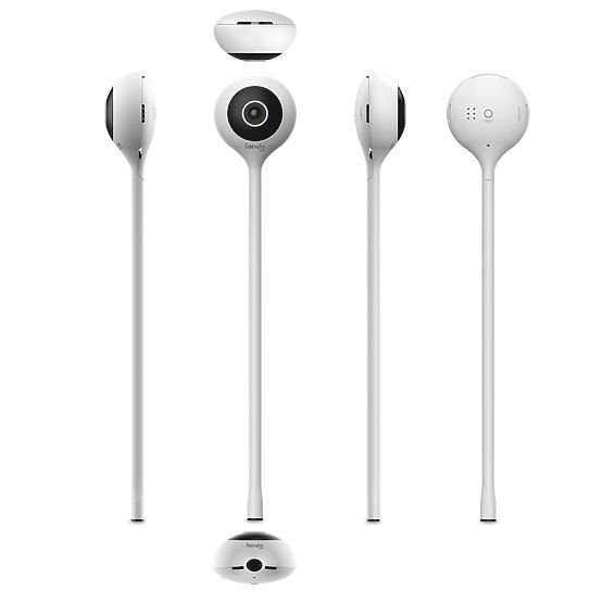 Electronic baby monitor Babyline Smart White