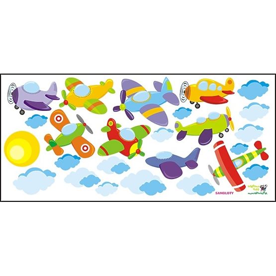 Envelope decoration to window Planes - 0,3m2