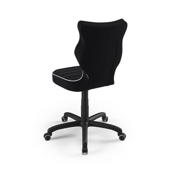 Ergonomic Desk Chair Adjusted for Height 146-176.5 cm - Black