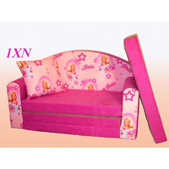Exclusive 1 Children's Sofa Bed - Pink 