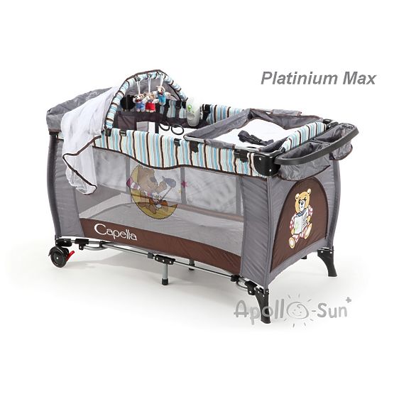 Exclusive Platinum Max Travel Cot