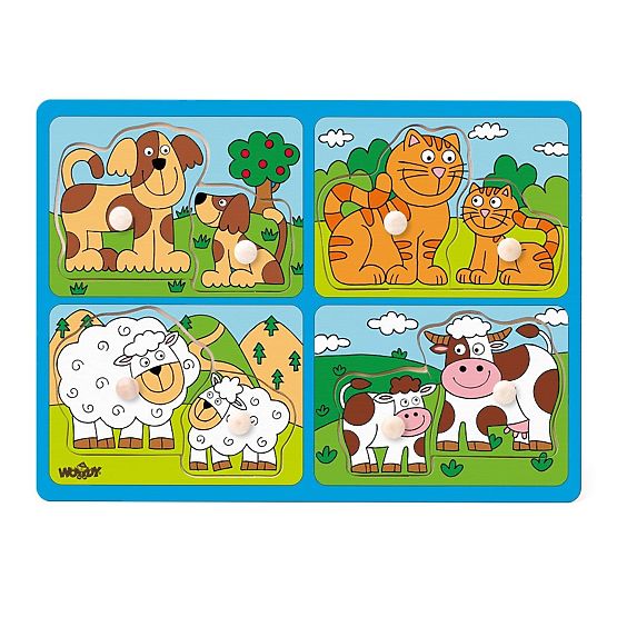 Farm Puzzle - Animals with Offspring