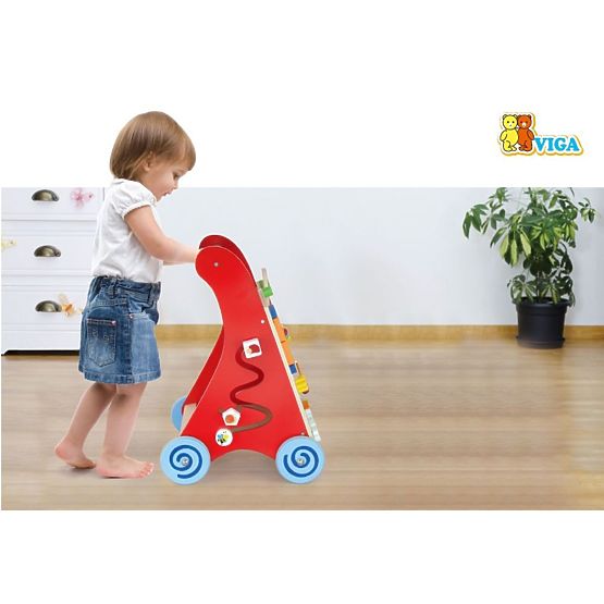 Farm Wooden Baby Push Walker