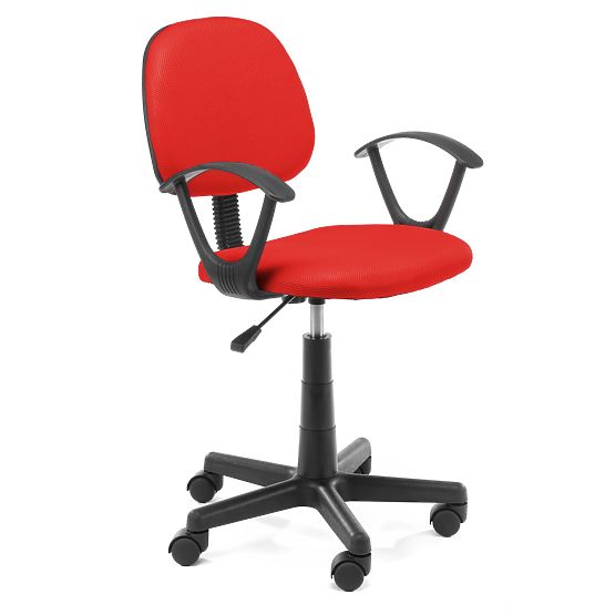 FD-3 RED SWIVEL CHAIR