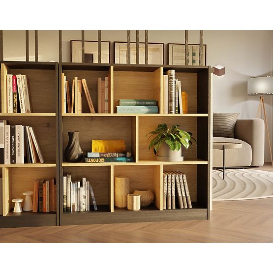 Fiesta 8P Shelf ANTHRACITE ARTISAN OAK