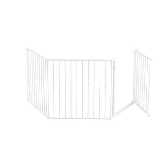 Fireplace fence Baby Dan FLEX L -white