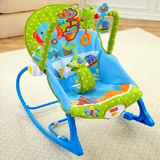 Fisher Price 2-in-1 Baby Rocker with Melodies