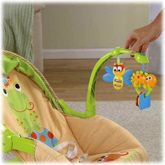 Fisher Price 2-in-1 Baby Rocker with Toys