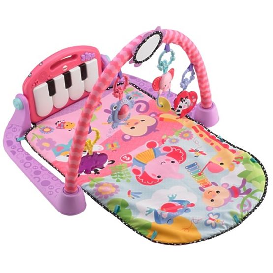 Fisher Price Kick & Play Piano Play Gym - Pink