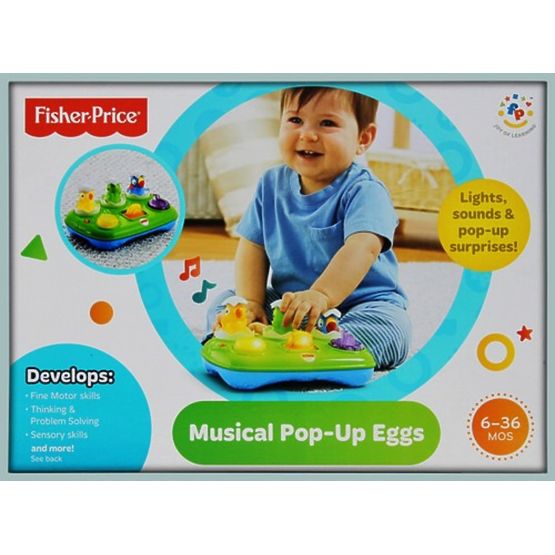 Fisher Price Musical Pop-Up Eggs