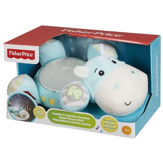 Fisher Price Plush Hippo - Wall Projector