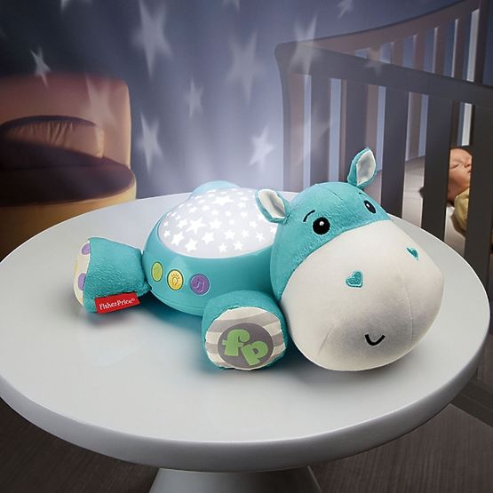 Fisher Price Plush Hippo - Wall Projector