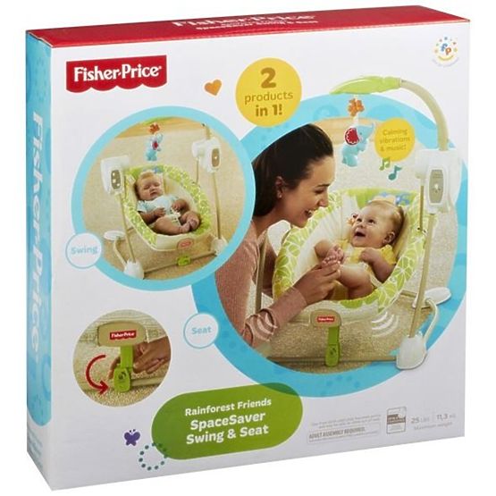 Fisher Price Rainforest Swing and Seat