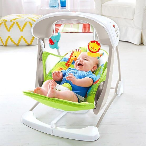 Fisher Price Rainforest Swing and Seat