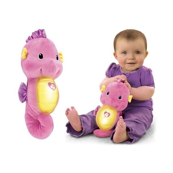 Fisher Price Soothe & Glow Seahorse - Pink