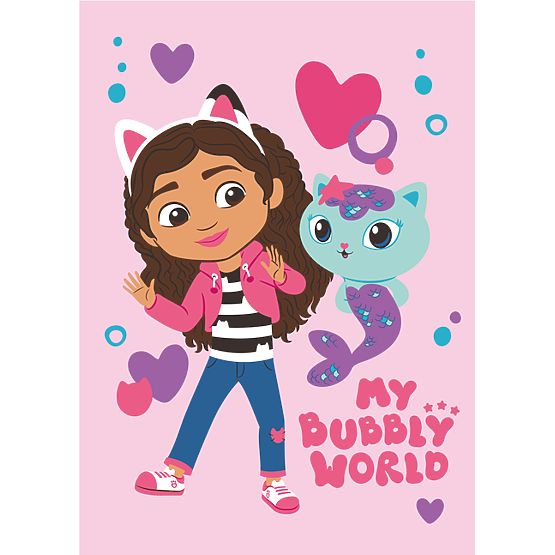 Fleece Blanket Gabby’s Dollhouse - Gabby and the Sea Cat