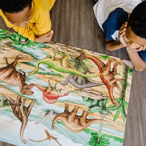 Floor puzzle dinosaurs 48 pieces