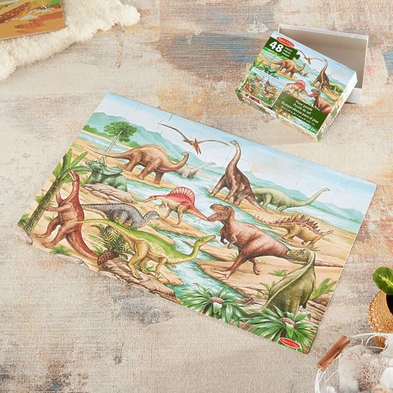 Floor puzzle dinosaurs 48 pieces