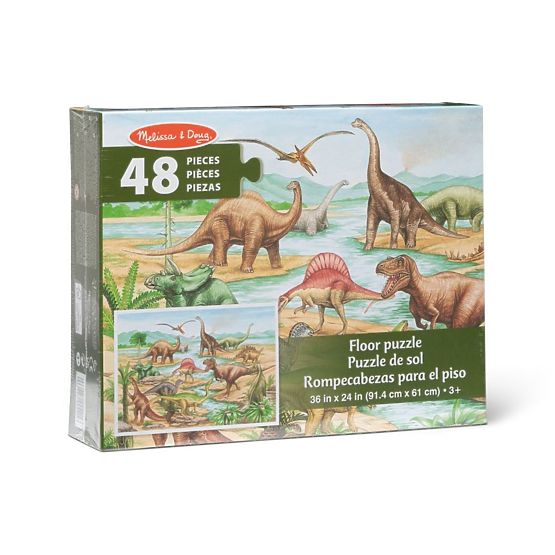 Floor puzzle dinosaurs 48 pieces