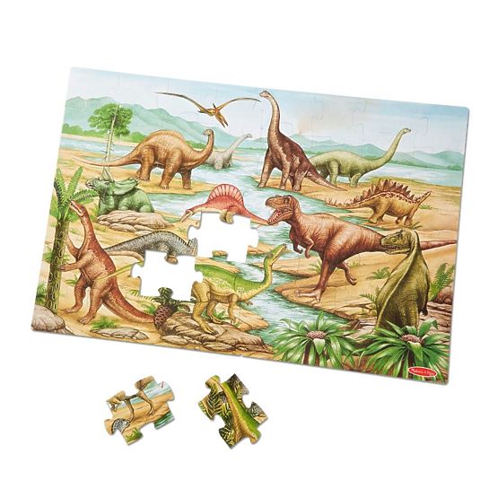 Floor puzzle dinosaurs 48 pieces