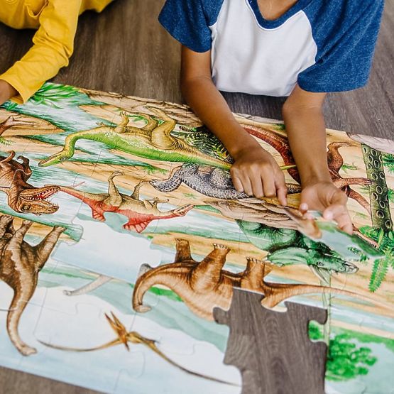 Floor puzzle dinosaurs 48 pieces