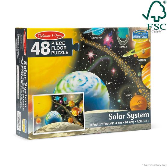 Floor Puzzle Solar System 48 Pieces