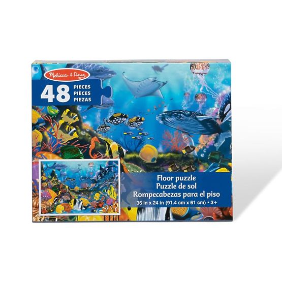 Floor puzzle underwater world 48 pieces