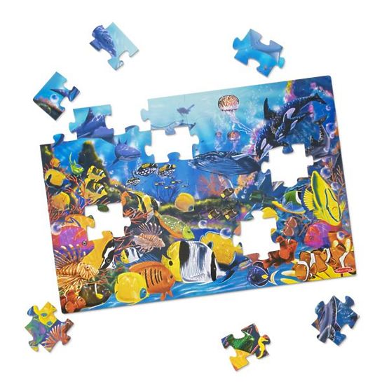 Floor puzzle underwater world 48 pieces