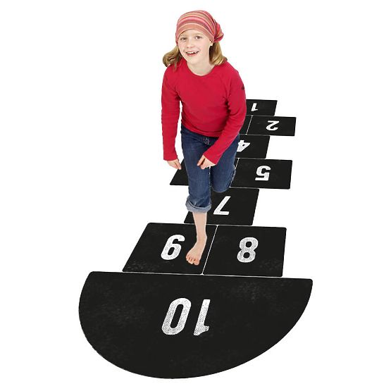 Floor sticker - Jumping shot