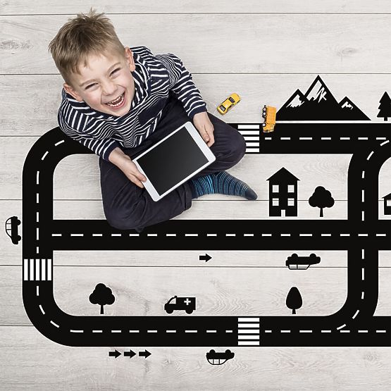 Floor sticker - Motorway