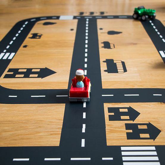 Floor sticker - Motorway