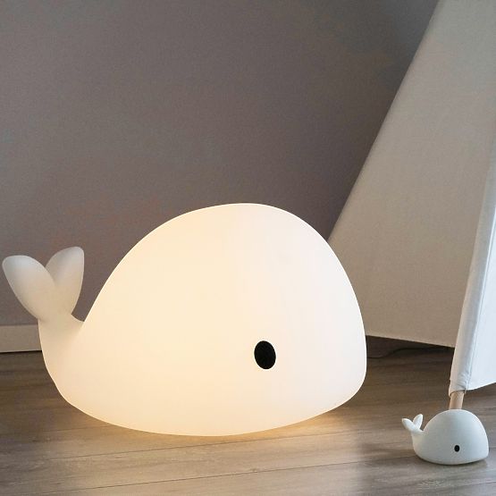 FLOW night light - Whale Moby Large