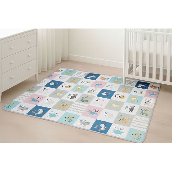 Foam Educational Double-Sided Rolling Mat with Alphabet ECOTOYS for Children