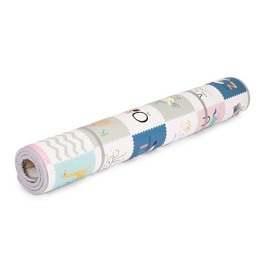 Foam Educational Double-Sided Rolling Mat with Alphabet ECOTOYS for Children