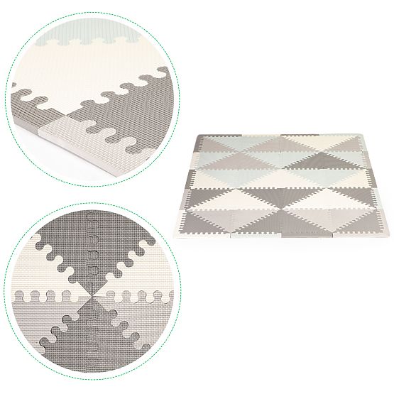 Foam Educational Mat EVA Puzzle 20pcs 127x157cm ECOTOYS