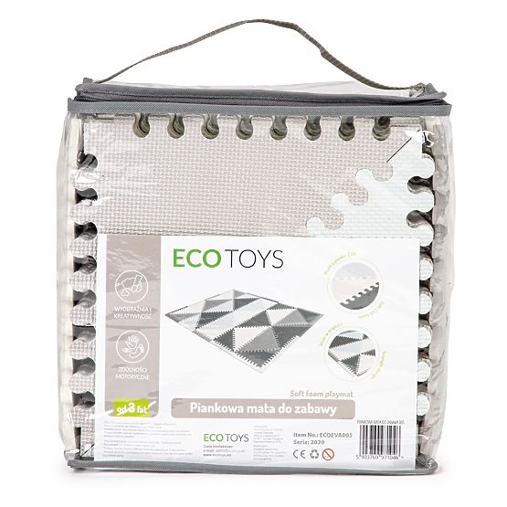 Foam Educational Mat EVA Puzzle 20pcs 127x157cm ECOTOYS