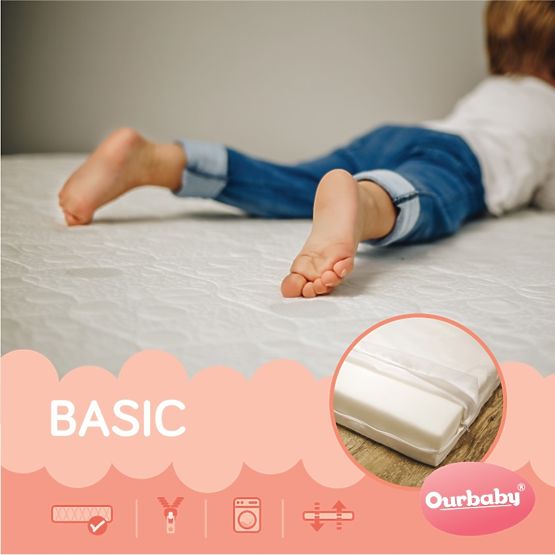 Foam mattress BASIC - 190x100 cm