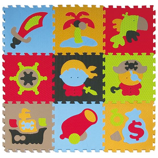 Foam puzzle - pirates