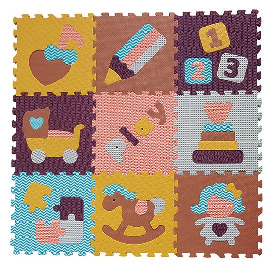 Foam puzzle - toy world