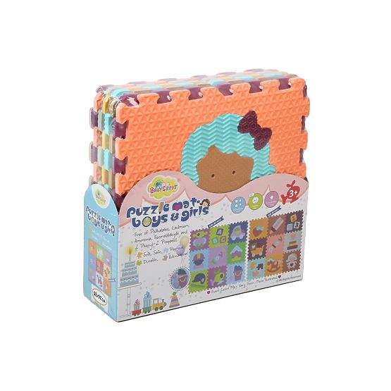Foam puzzle - toy world