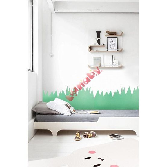 Foam wall protection Grass - 360 cm