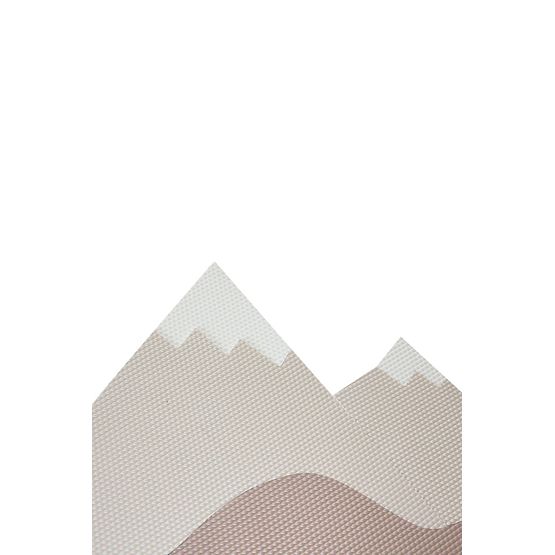 Foam protection for the wall behind the bed Mountains - beige