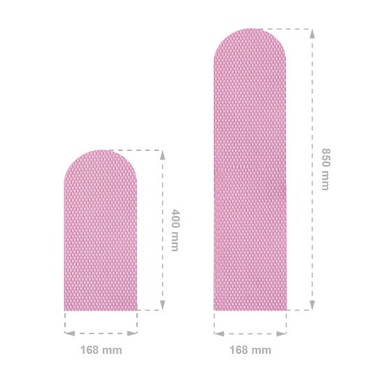 Foam wall protection - Pink panels