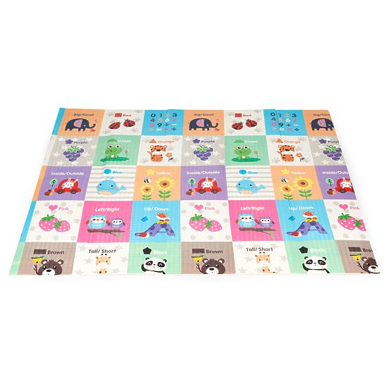 Foldable Double-Sided Foam Educational Mat Large Bag ECOTOYS
